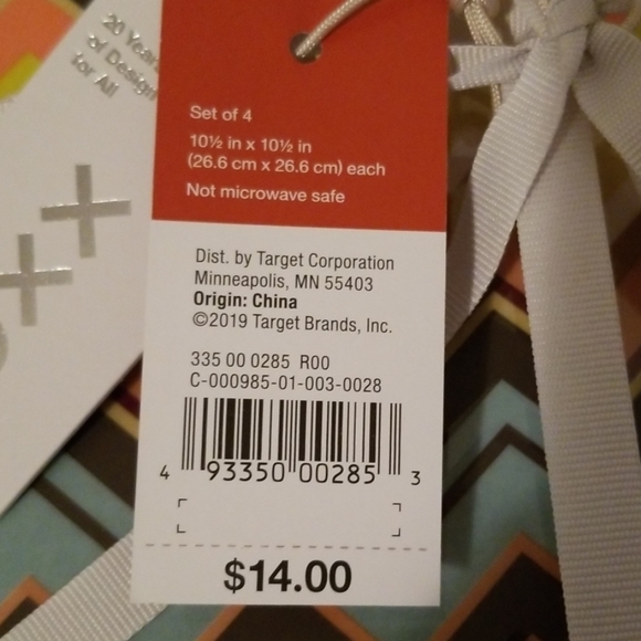 BNWT Missoni set of 4. - Picture 5 of 5